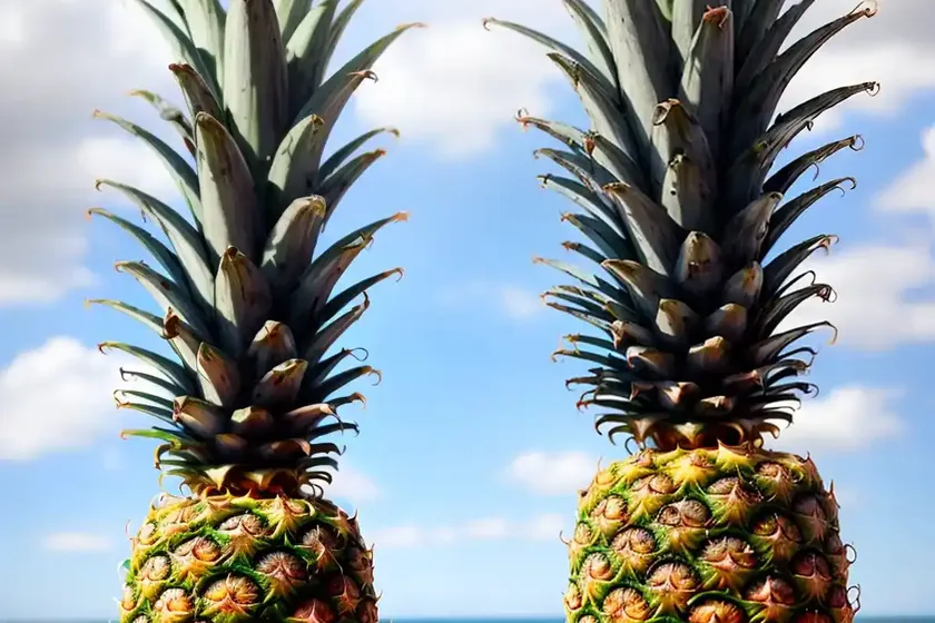 Pineapple plant (ananas comosus) — photo 2