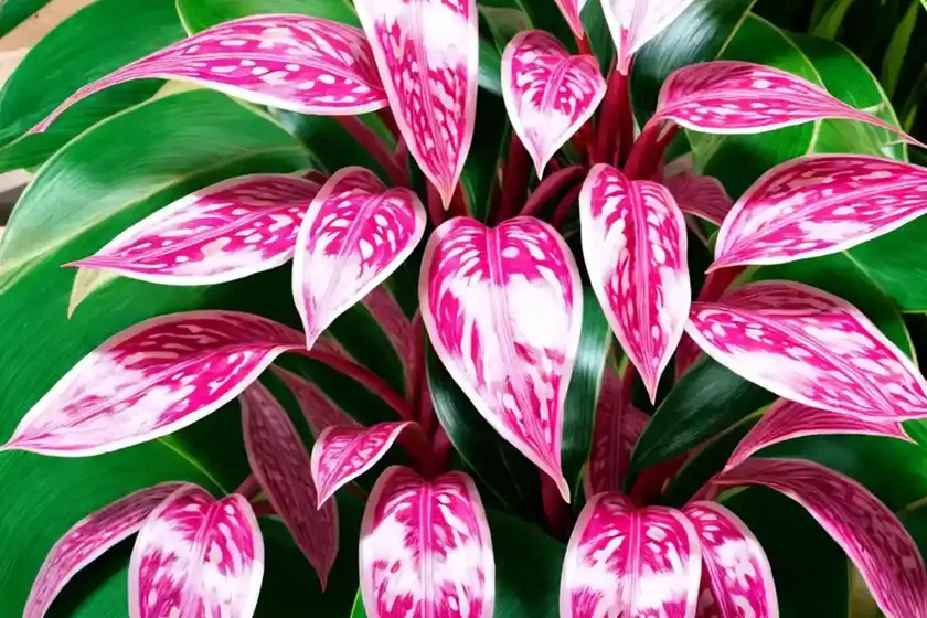 Pink dalmatian aglaonema (aglaonema ‘pink dalmatian’) — photo 2