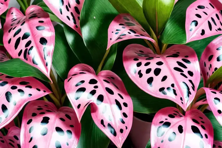 Pink dalmatian aglaonema (aglaonema ‘pink dalmatian’) — photo 3