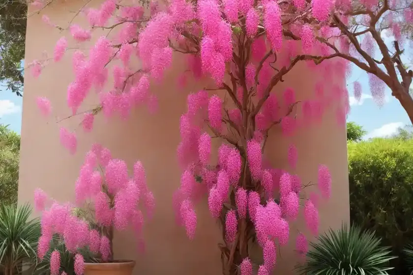 Pink shower (cassia leptophylla) — photo 3