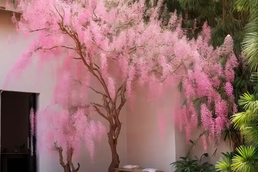 Pink shower (cassia leptophylla)