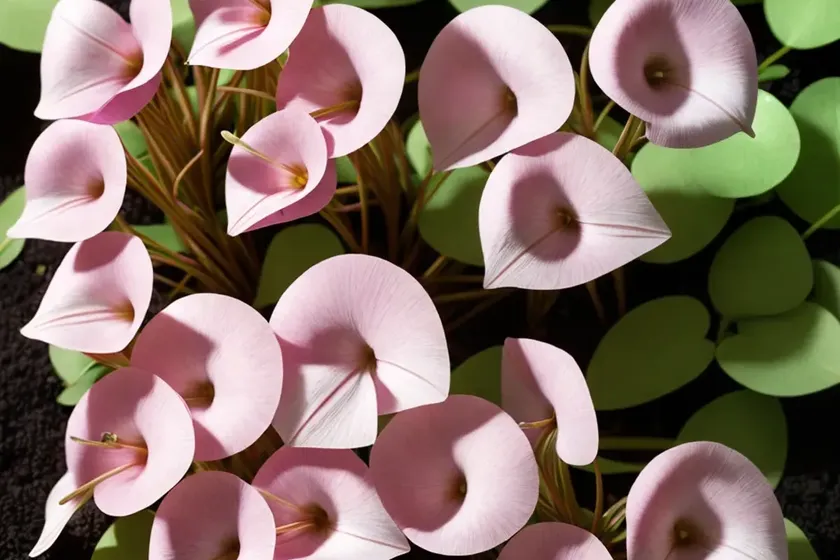 Pink-sorrel (oxalis articulata) — photo 3