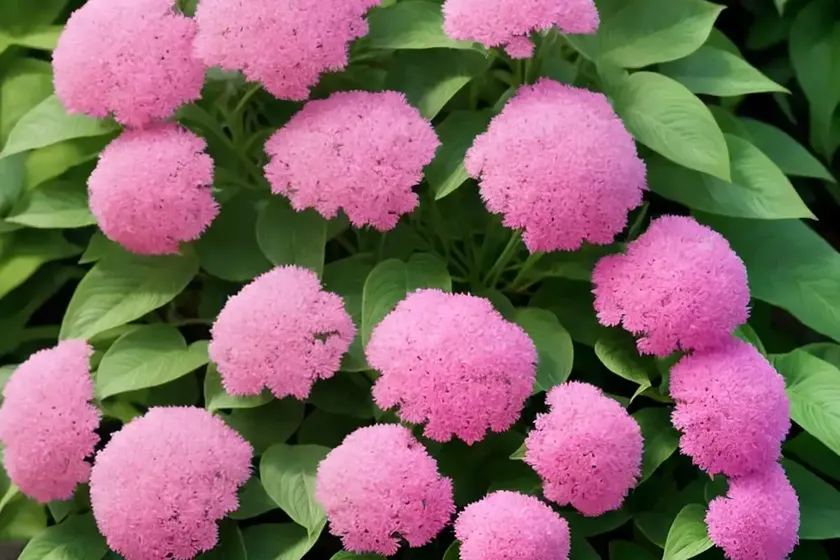 Pink swa (luculia gratissima) — photo 3