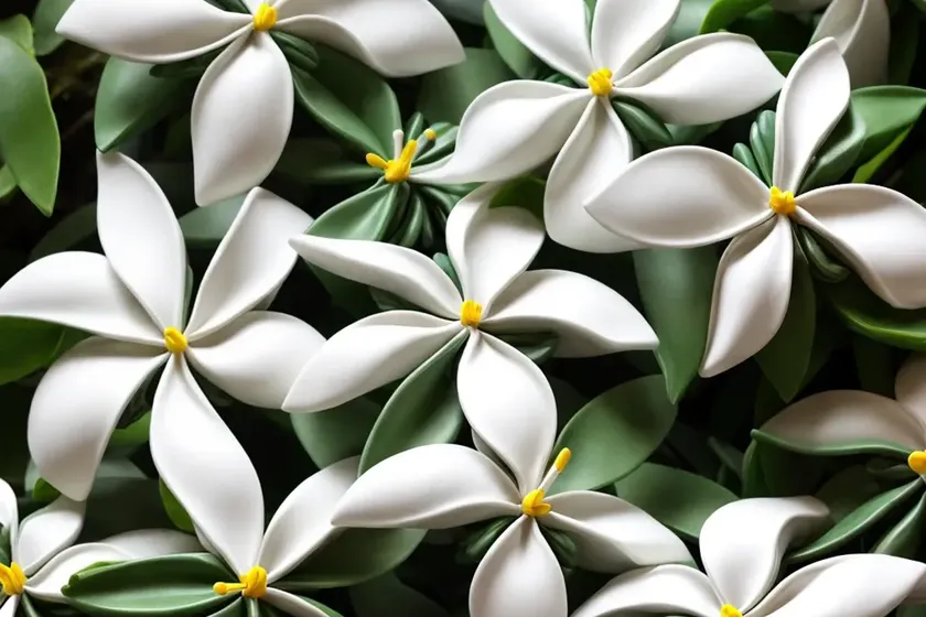 Pinwheel jasmine (tabernaemontana divaricata) — photo 3