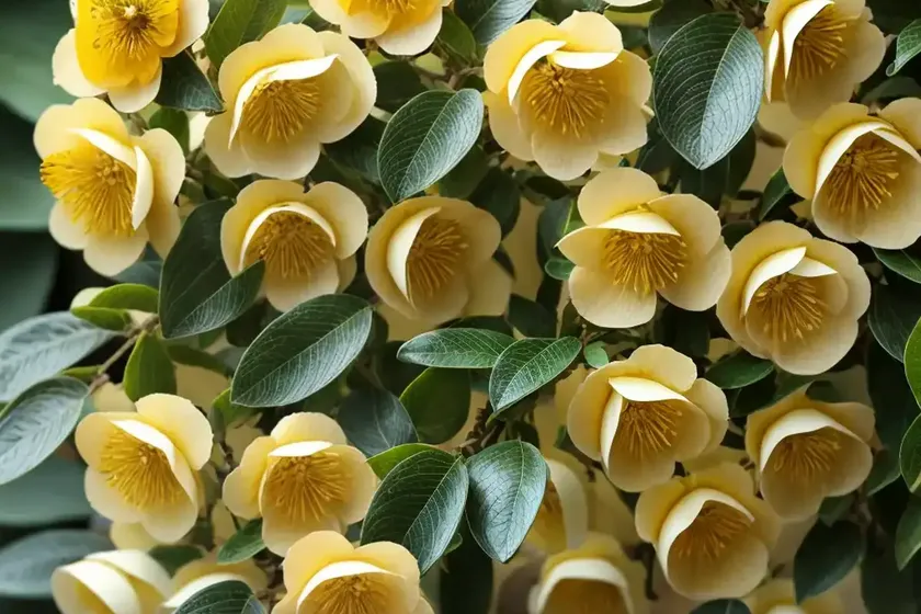 Pittosporum tobira ‘nanum’ (mock orange)