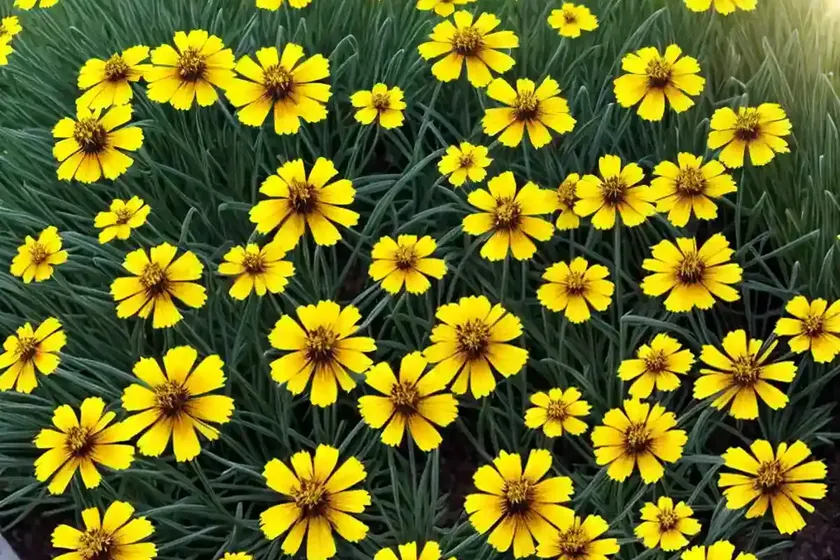 Plains coreopsis (coreopsis tinctoria) — photo 3