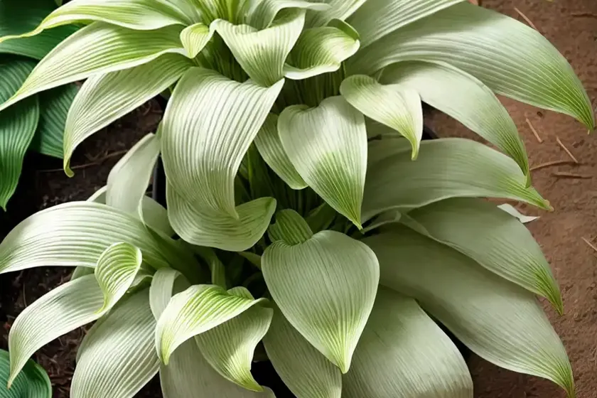 Plantain lily (hosta plantaginea) — photo 2