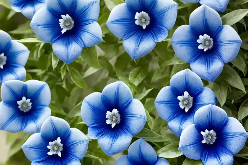 Platycodon grandiflorus ‘astra double blue’ (balloon flower) — photo 2