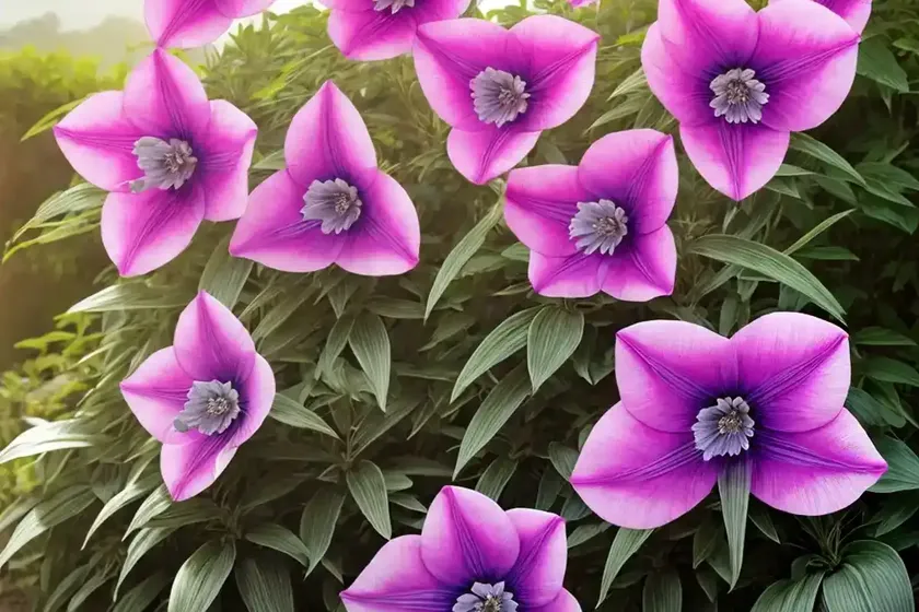 Platycodon grandiflorus ‘astra pink’ (balloon flower) — photo 3