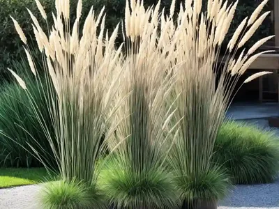 Plume Grass (Saccharum Ravennae)
