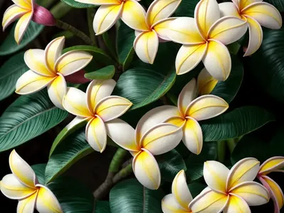 Plumeria Rubra ‘Celadine’ (Frangipani)