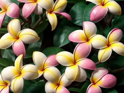 Plumeria Rubra ‘Nebel’s Rainbow’ (Frangipani)