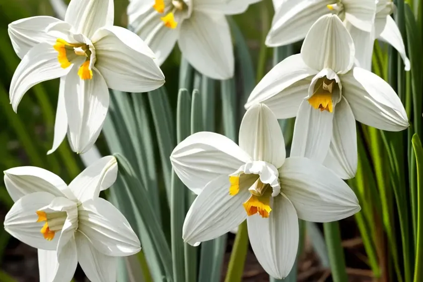 Poet’s narcissus (narcissus poeticus) — photo 2