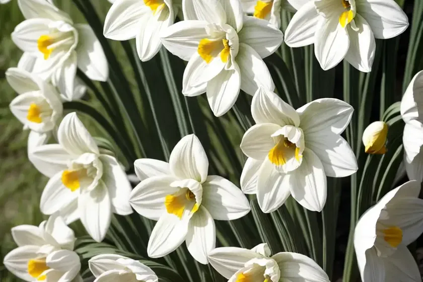 Poet’s narcissus (narcissus poeticus)