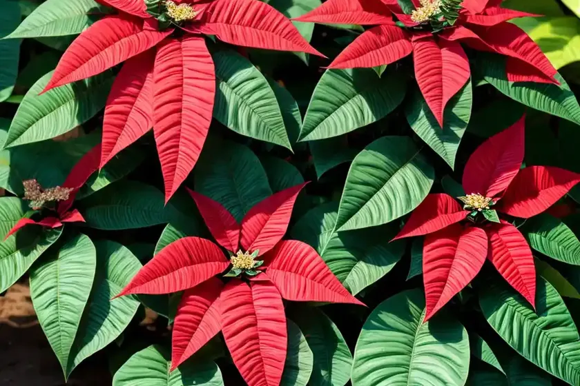 Poinsettia (euphorbia pulcherrima) — photo 2