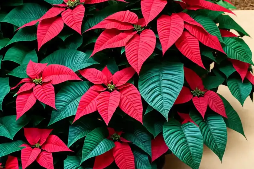 Poinsettia (euphorbiaceae pulcherrima) — photo 3
