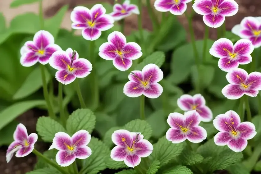 Poison primrose (primula obconica) — photo 2