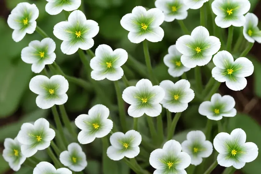 Poison primrose (primula obconica) — photo 3