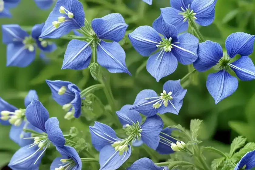 Polemonium caeruleum brise d’anjou (jacob’s ladder) — photo 2