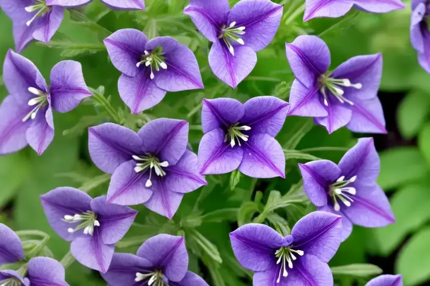 Polemonium yezoense var. hidakanum ‘purple rain’ (jacob’s ladder) — photo 3