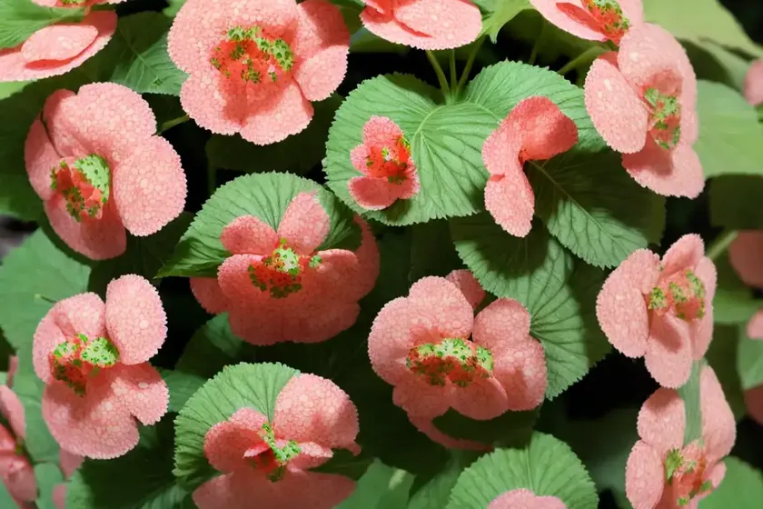 Polka dot begonia (begonia maculata) — photo 2