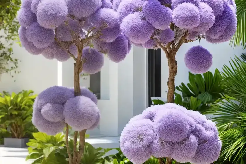 Pom pom tree (dais cotinifolia) — photo 2