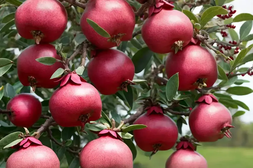 Pomegranate (punica granatum ‘smnpgmf’ peppy le pom) — photo 3