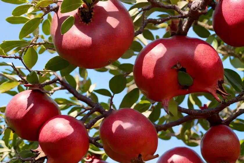 Pomegranate tree (punica granatum) — photo 3