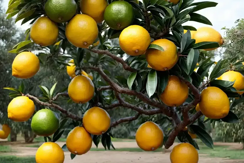 Pomelo tree (citrus maxima) — photo 3
