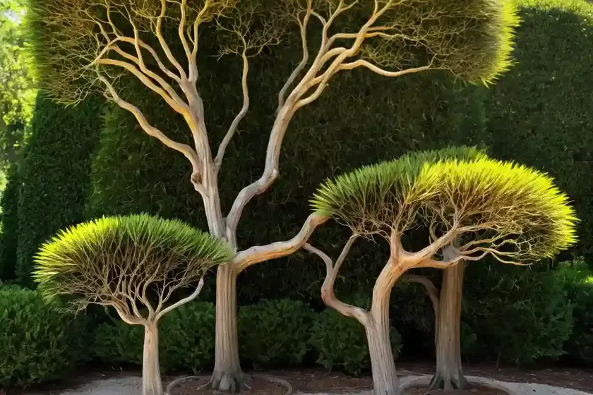 Pond cypress (taxodium distichum var. imbricarium ‘nutans’)