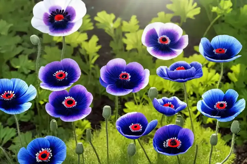 Poppy Anemone (Anemone Coronaria) — photo 2