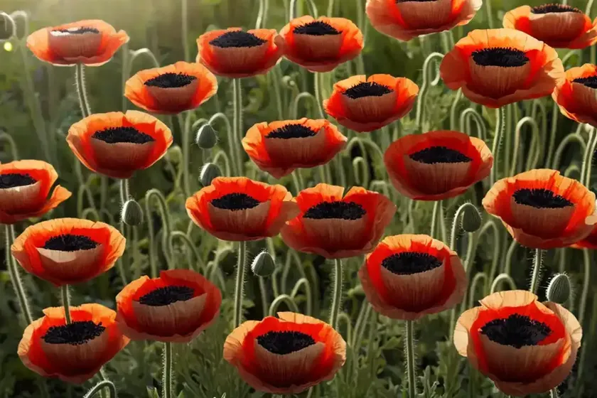 Poppy pinnatifldum (papaver pinnatifidum) — photo 2