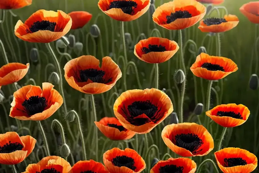 Poppy pinnatifldum (papaver pinnatifidum) — photo 3