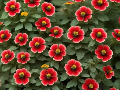 Potentilla Fruticosa ‘Red Ace’ (Shrubby Cinquefoil)