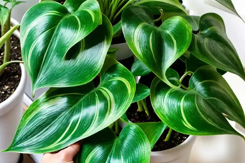 Pothos marble queen (epipremnum aureum) — photo 2