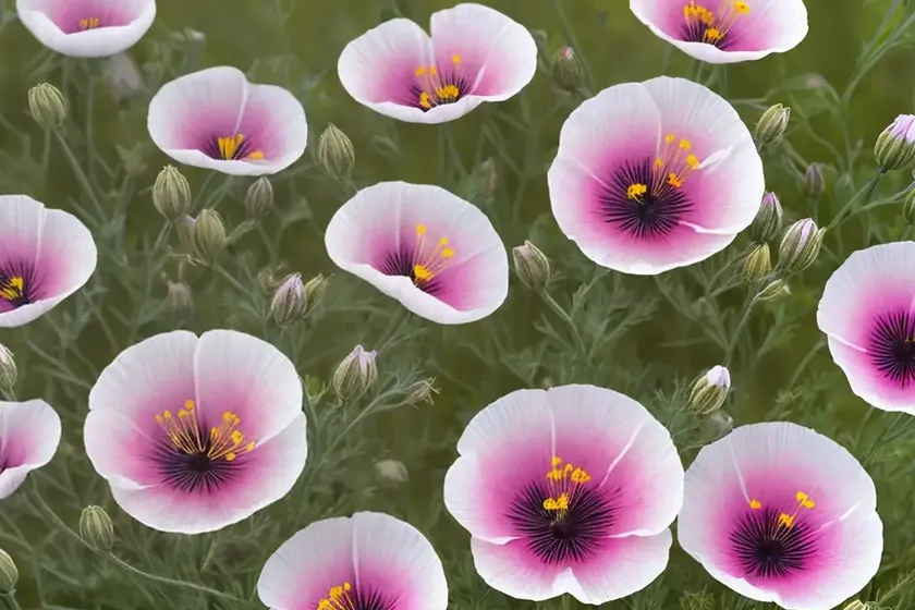 Prairie poppy mallow (callirhoe alcaeoides) — photo 2