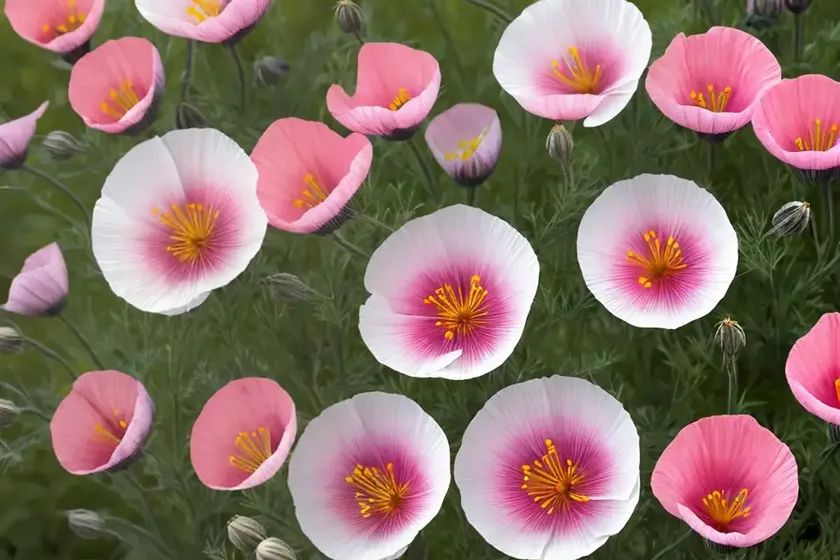 Prairie poppy mallow (callirhoe alcaeoides ‘logan calhoun’) — photo 2
