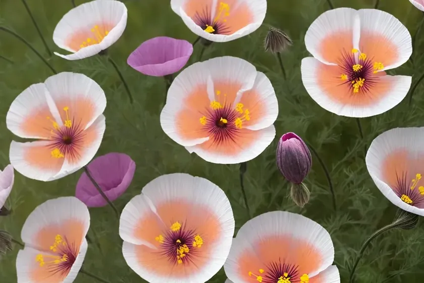 Prairie poppy mallow (callirhoe alcaeoides ‘logan calhoun’)