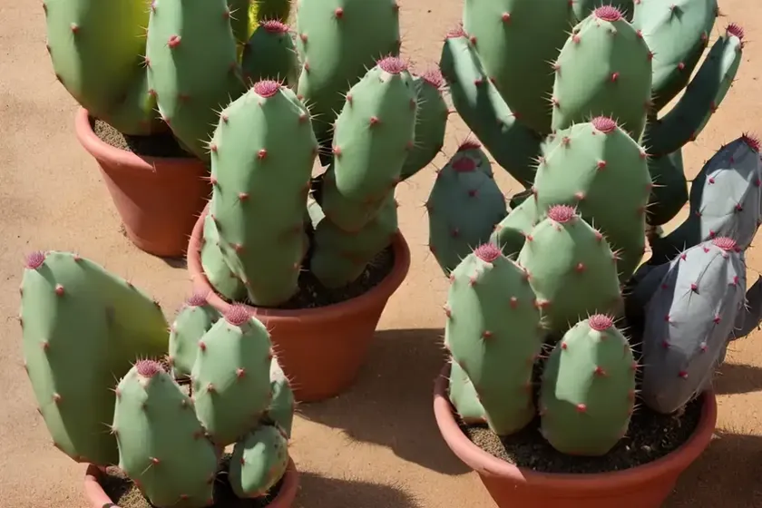 Prickly-pear (opuntia compressa) — photo 2