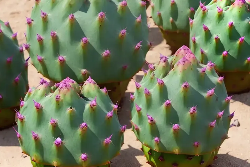 Prickly-pear (opuntia compressa) — photo 3