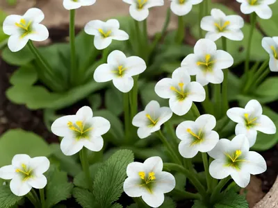 Primula Kisoana Var. Alba (Hardy Primrose)