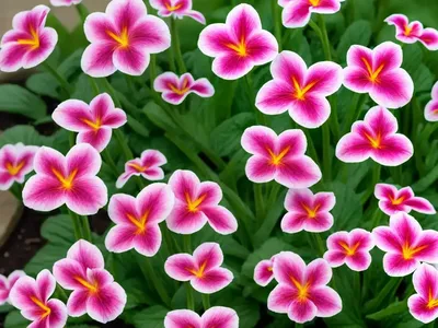Primula X Elatior ‘Pacific Hybrids’ (English Primrose)