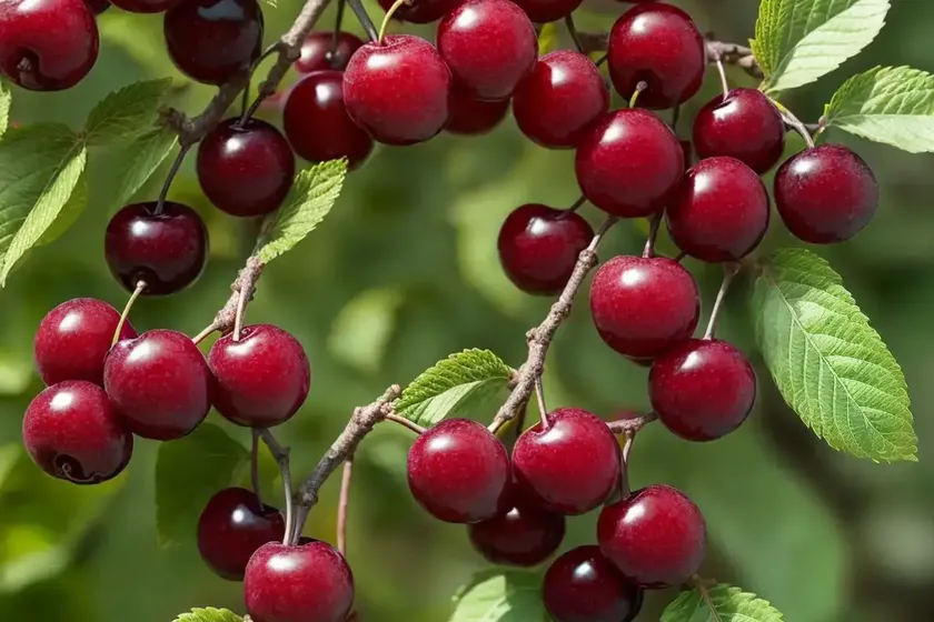 Prunus cerasus ‘montmorency’ (tart cherry) — photo 3