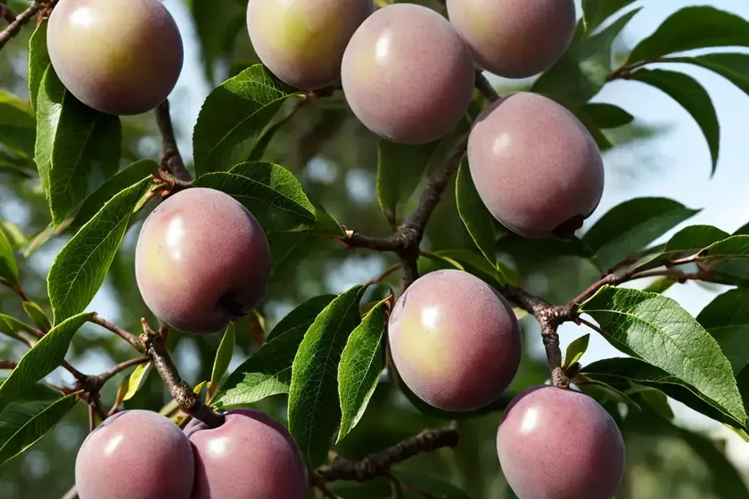 Prunus domestica ‘green gage’ (european plum) — photo 2