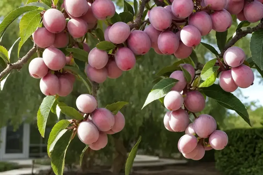 Prunus domestica ‘green gage’ (european plum) — photo 3