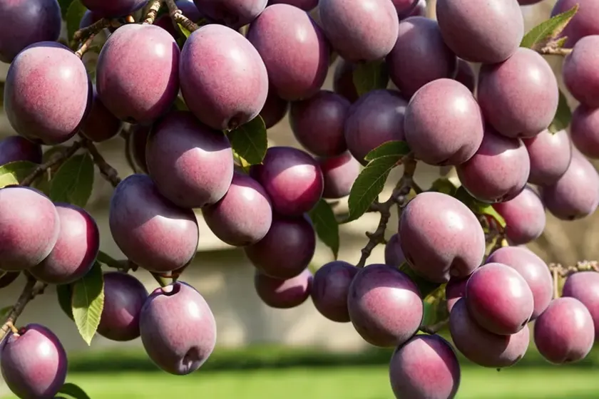 Prunus domestica ‘victoria’ (european plum) — photo 3