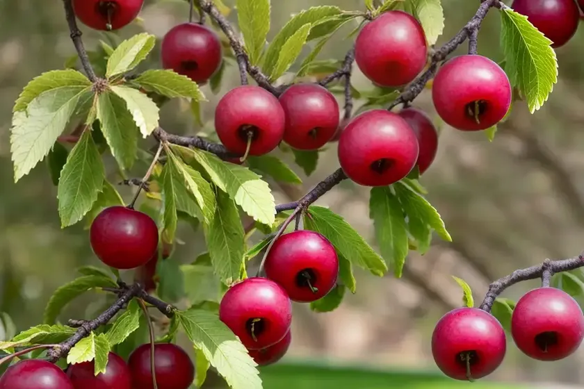 Prunus ilicifolia (hollyleaf cherry) — photo 3