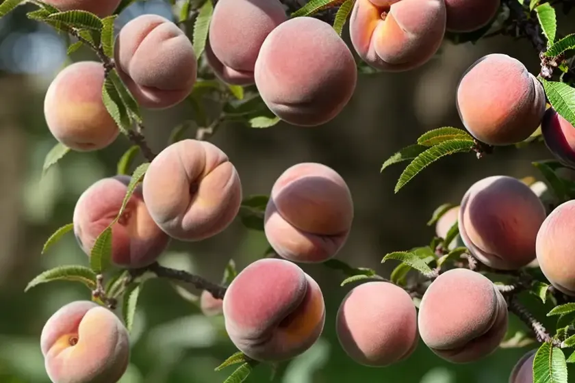 Prunus persica ‘belle of georgia’ (peach) — photo 3