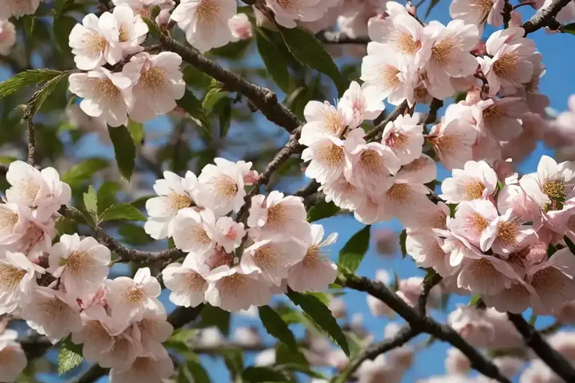 Prunus ‘shirofugen’ (japanese flowering cherry) — photo 3