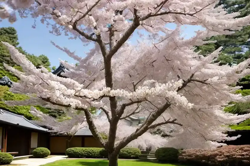 Prunus ‘shogetsu’ (japanese flowering cherry) — photo 3